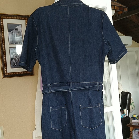 Haoduoyi denim junpsuit - Picture 4 of 5